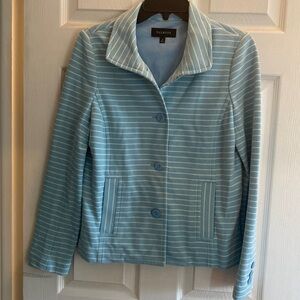 Talbots Blue Stripped Jacket